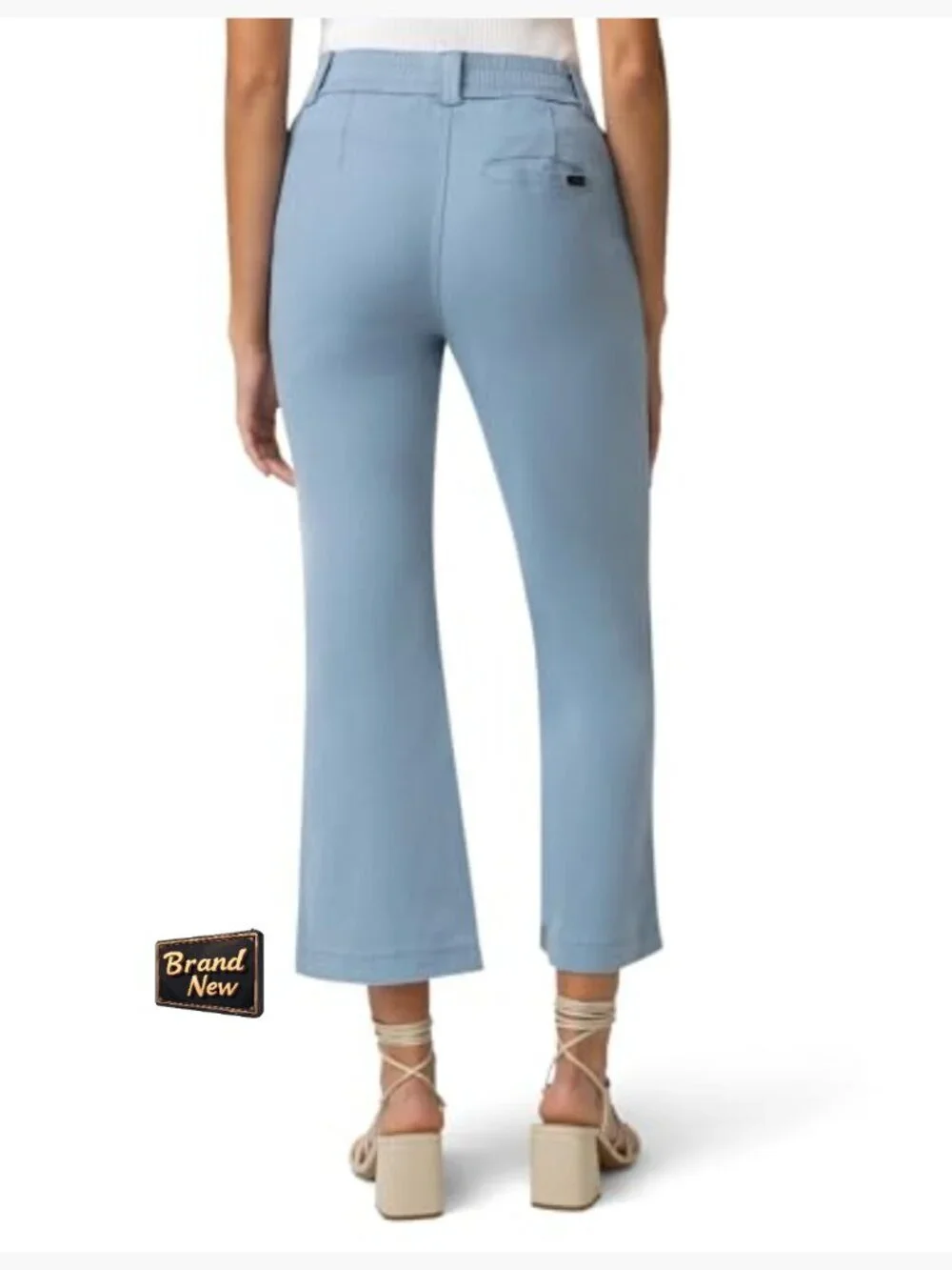 Ultra Stretch Chino Kick Flare Pants with Pockets